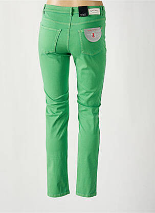 Pantalon slim poches vert STARK femme