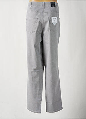 Jeans coupe droite poches gris STARK femme