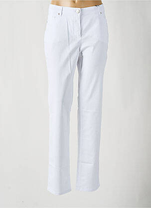 Pantalon slim poches blanc STARK femme