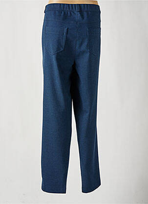 Pantalon slim taille élastique bleu STARK femme
