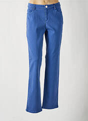 Pantalon droit bleu STARK pour femme seconde vue