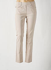 Pantalon slim beige STARK pour femme seconde vue