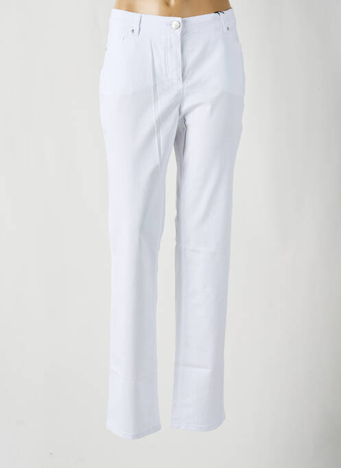Pantalon slim poches blanc STARK femme