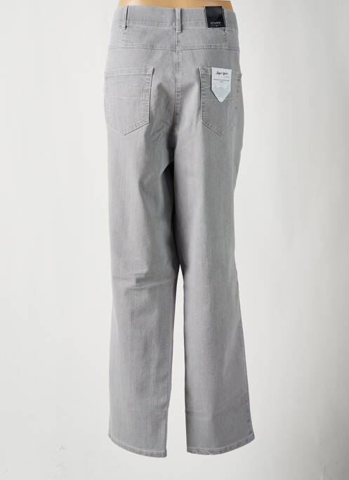 Jeans coupe droite gris STARK pour femme
