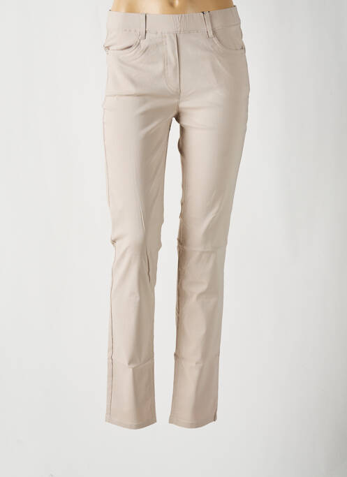 Pantalon slim beige STARK pour femme
