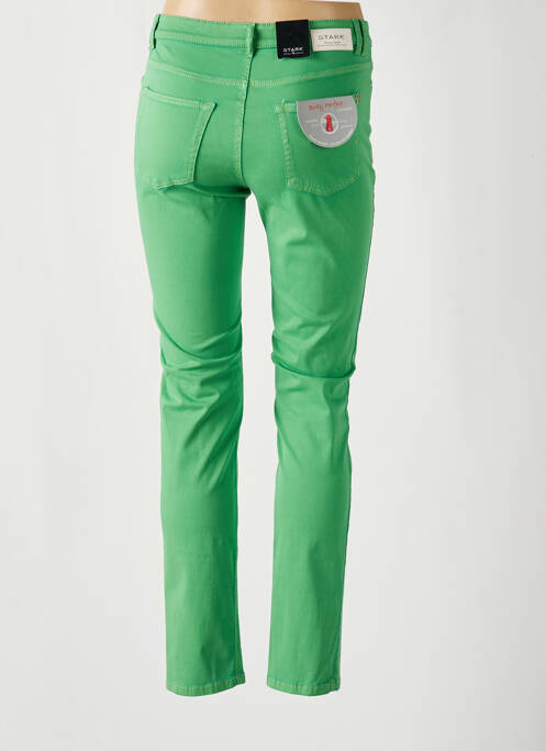 Pantalon slim vert STARK pour femme