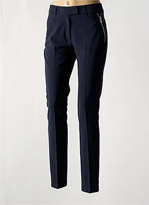 Pantalon slim taille normale taille normale bleu EVA KAYAN femme