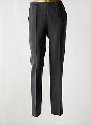 Jegging tissage chiné taille haute gris FRANCE RIVOIRE femme