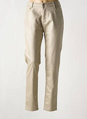 Pantalon slim beige EVA KAYAN pour femme seconde vue