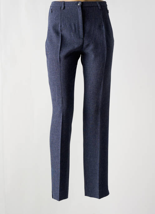 Pantalon slim bleu FRANCE RIVOIRE pour femme