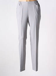 Pantalon droit taille élastique gris STARK femme