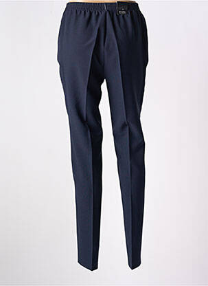 Pantalon droit taille élastique bleu STARK femme
