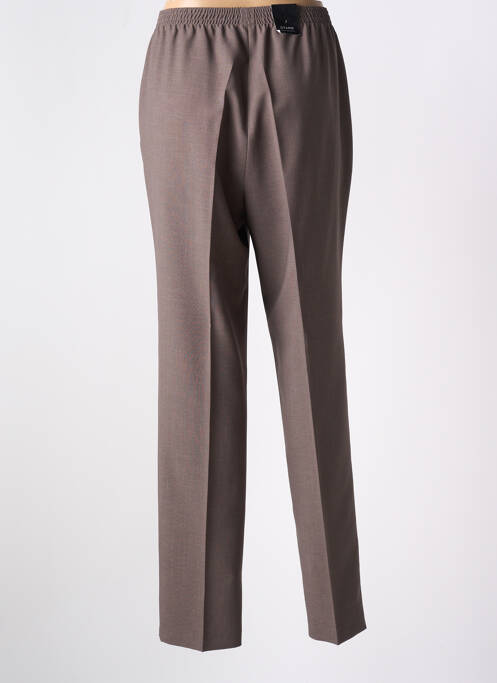 Pantalon droit marron STARK pour femme