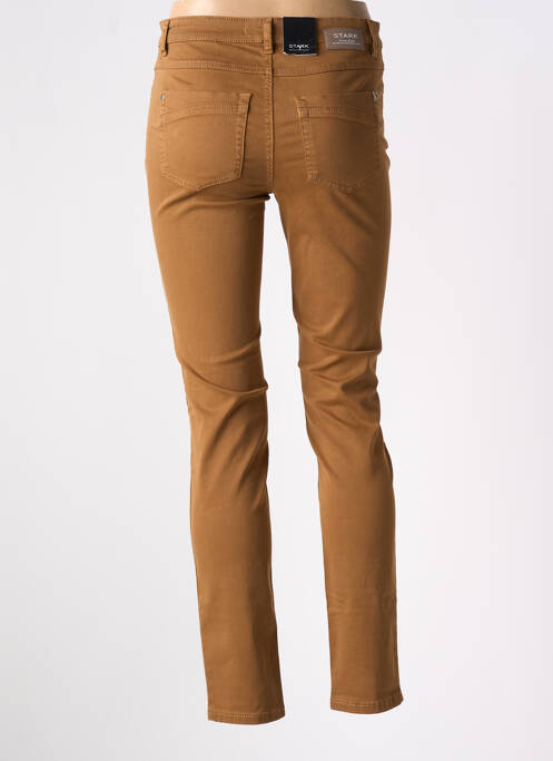 Pantalon slim marron STARK pour femme
