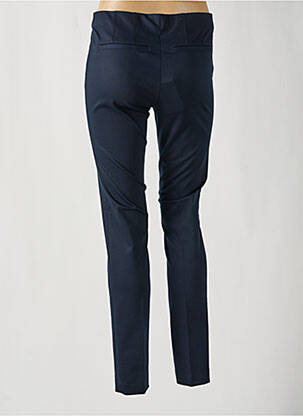 Pantalon slim taille élastique taille normale bleu BRUNO SAINT HILAIRE femme