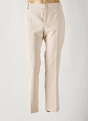 Pantalon chino taille normale taille normale beige SIGNE NATURE femme