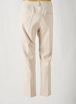 Pantalon chino taille normale taille normale beige SIGNE NATURE femme
