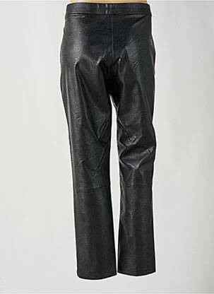 Pantalon droit stretch taille normale noir SIGNE NATURE femme