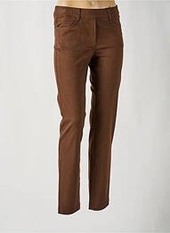 Jegging stretch taille normale marron STARK femme