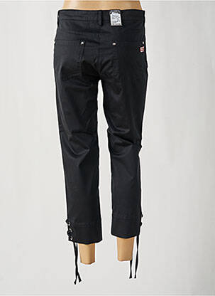 Pantalon 7/8 stretch taille normale noir ZERRES femme
