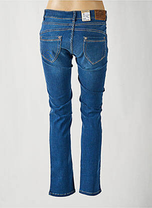 Jeans coupe slim stretch taille normale bleu ZERRES femme