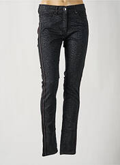 Jeans coupe slim noir ZERRES pour femme seconde vue