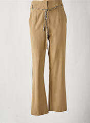 Pantalon droit beige EVA KAYAN pour femme seconde vue