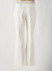 Pantalon flare beige SIGNE NATURE pour femme seconde vue