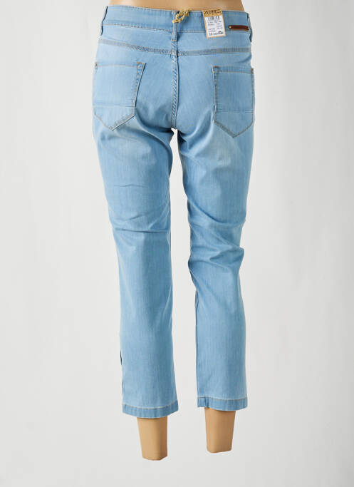 Jeans coupe slim stretch taille normale bleu ZERRES femme