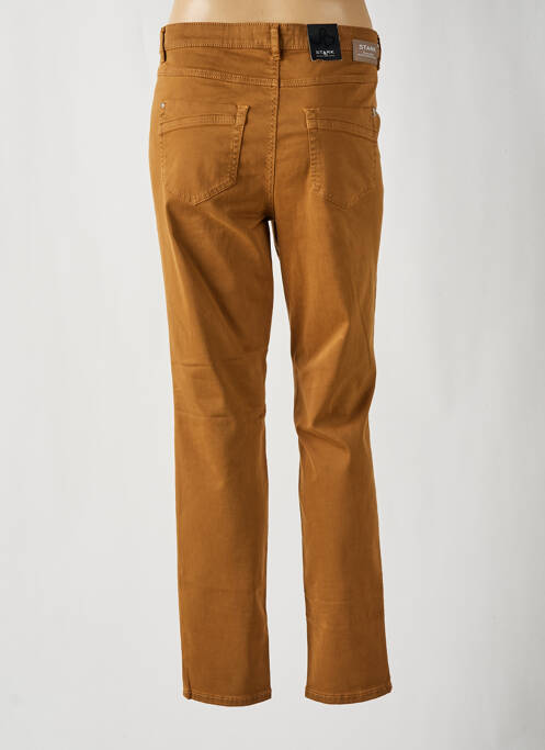 Jeans coupe droite marron STARK pour femme