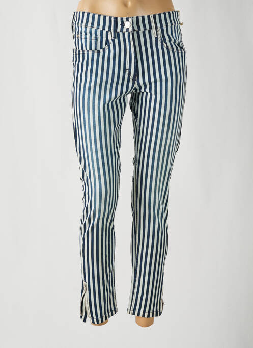 Jeans coupe slim bleu ZERRES pour femme