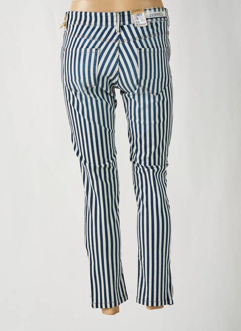 Jeans coupe slim bleu ZERRES pour femme