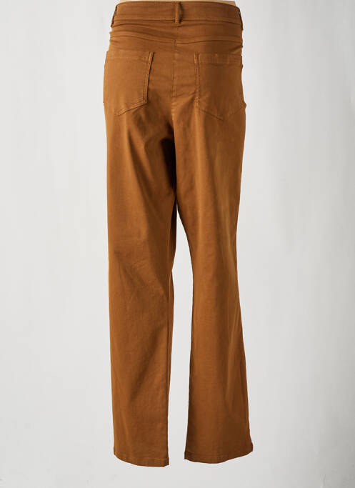 Jeans coupe slim jaune PAUSE CAFE pour femme