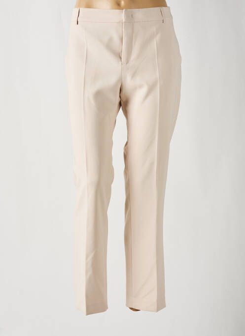 Pantalon chino beige SIGNE NATURE pour femme
