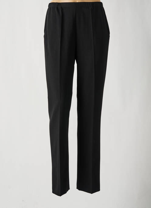 Pantalon droit noir FRANCE RIVOIRE pour femme