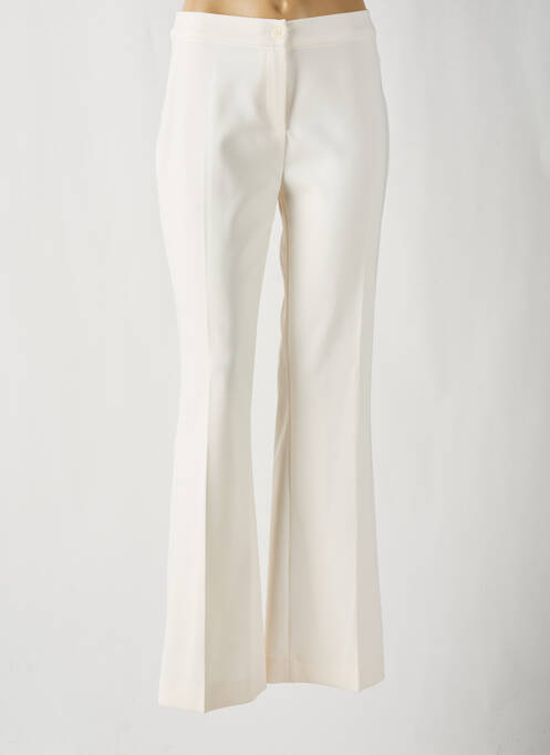 Pantalon flare beige SIGNE NATURE pour femme