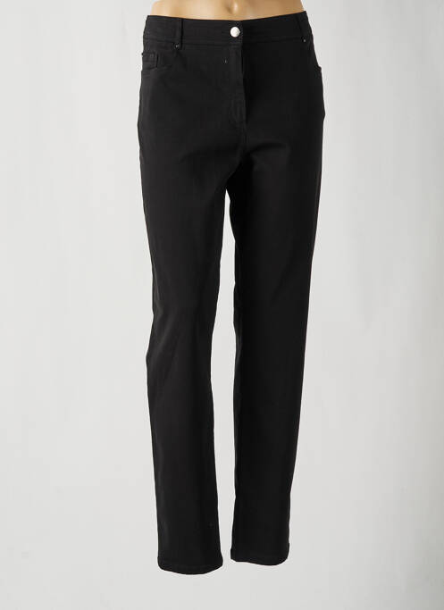 Pantalon slim noir PAUSE CAFE pour femme