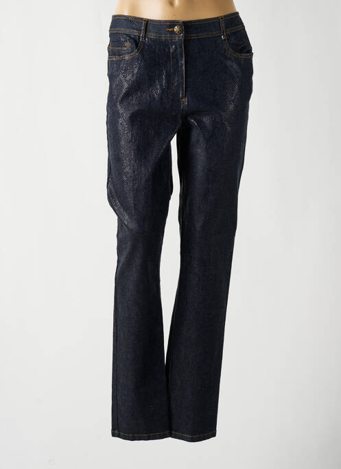 Jeans coupe droite bleu PAUSE CAFE pour femme