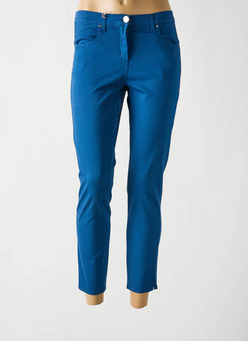 Pantalon 7/8 bleu EAST DRIVE pour femme
