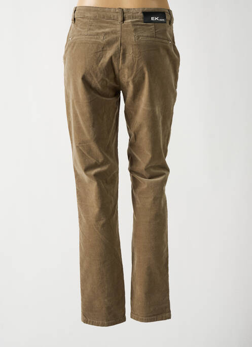 Pantalon droit vert EVA KAYAN pour femme
