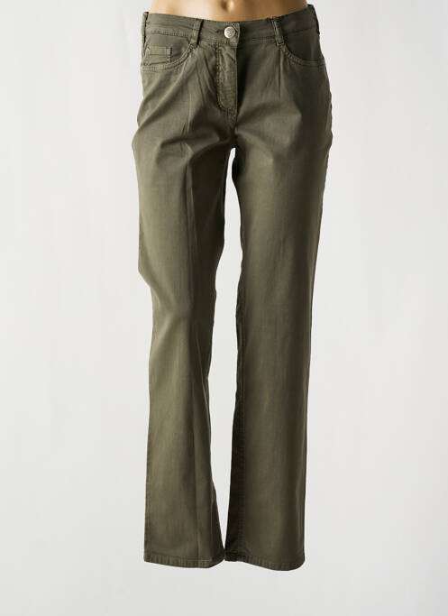 Pantalon droit vert STARK pour femme