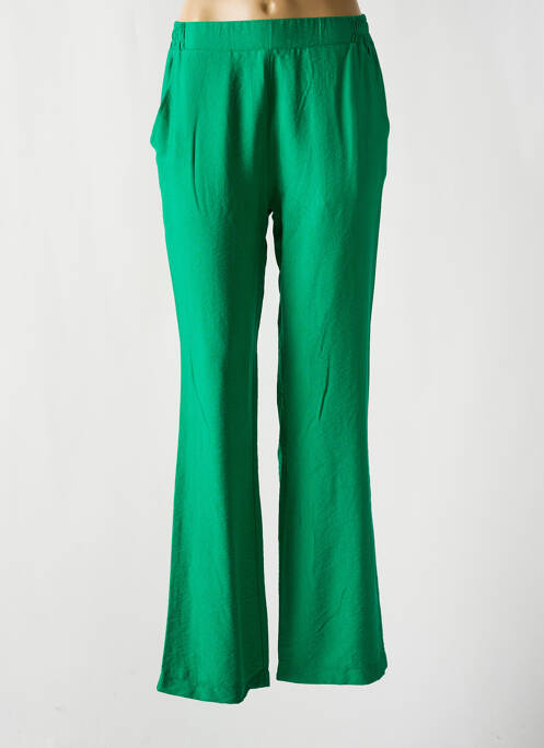 Pantalon large vert SIGNE NATURE pour femme