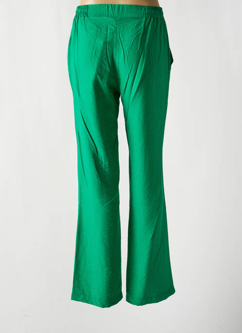 Pantalon large vert SIGNE NATURE pour femme