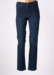 Jeans coupe slim stretch taille normale bleu ANGELS femme