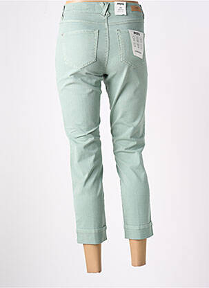 Jeans coupe droite stretch taille normale vert ANGELS femme