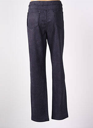Pantalon slim taille élastique taille normale bleu BARILOCHE femme