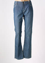 Jeans coupe droite bleu C'EST BEAU LA VIE pour femme seconde vue