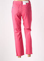 Jeans coupe droite rose C'EST BEAU LA VIE pour femme seconde vue