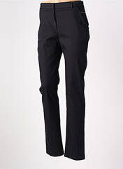 Pantalon chino noir CHRISTINE LAURE pour femme seconde vue
