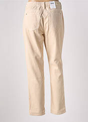 Pantalon droit beige C'EST BEAU LA VIE pour femme seconde vue